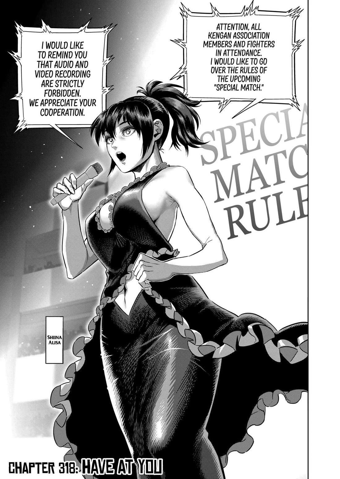 Kengan Omega Chapter 318 page 1 - Chapter 318