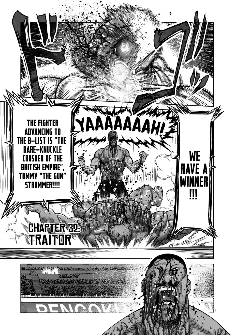 Kengan Omega Chapter 32 page 1 - Chapter 32: Traitor