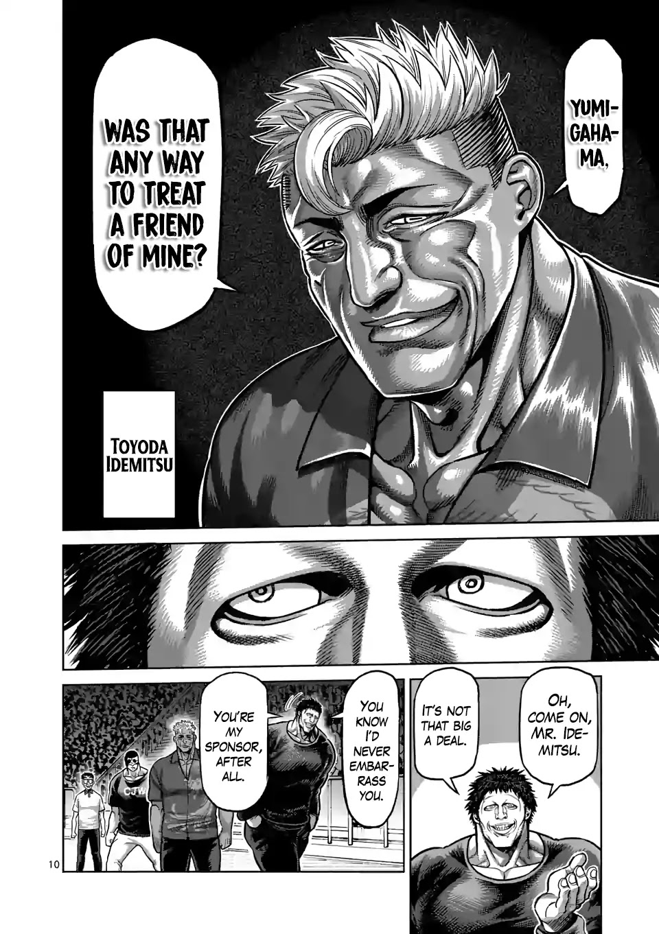 Kengan Omega Chapter 32 page 10 - Chapter 32: Traitor