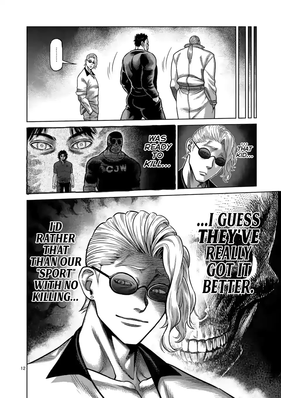 Kengan Omega Chapter 32 page 12 - Chapter 32: Traitor