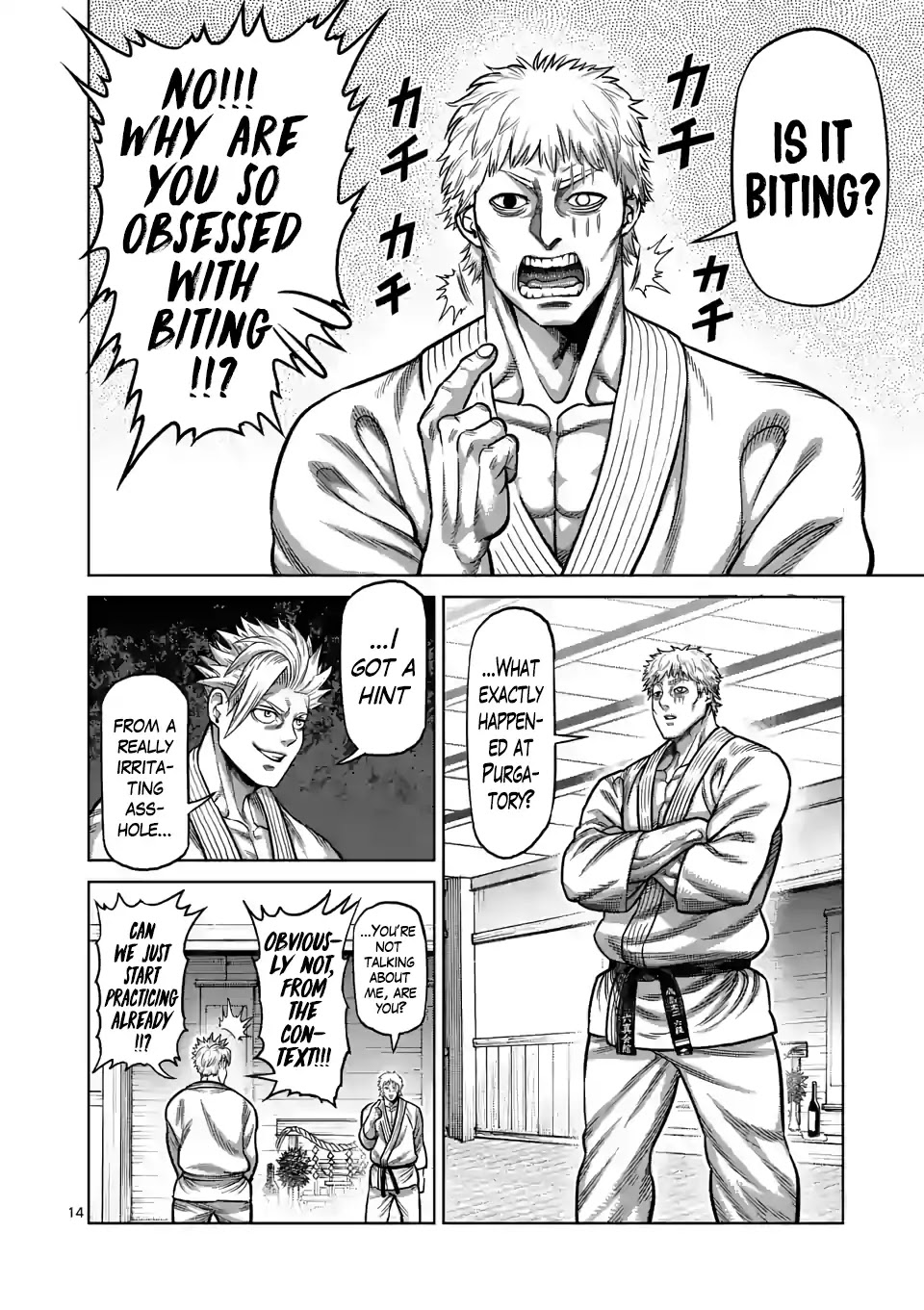 Kengan Omega Chapter 32 page 14 - Chapter 32: Traitor
