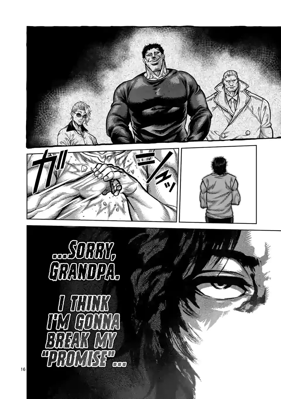 Kengan Omega Chapter 32 page 16 - Chapter 32: Traitor