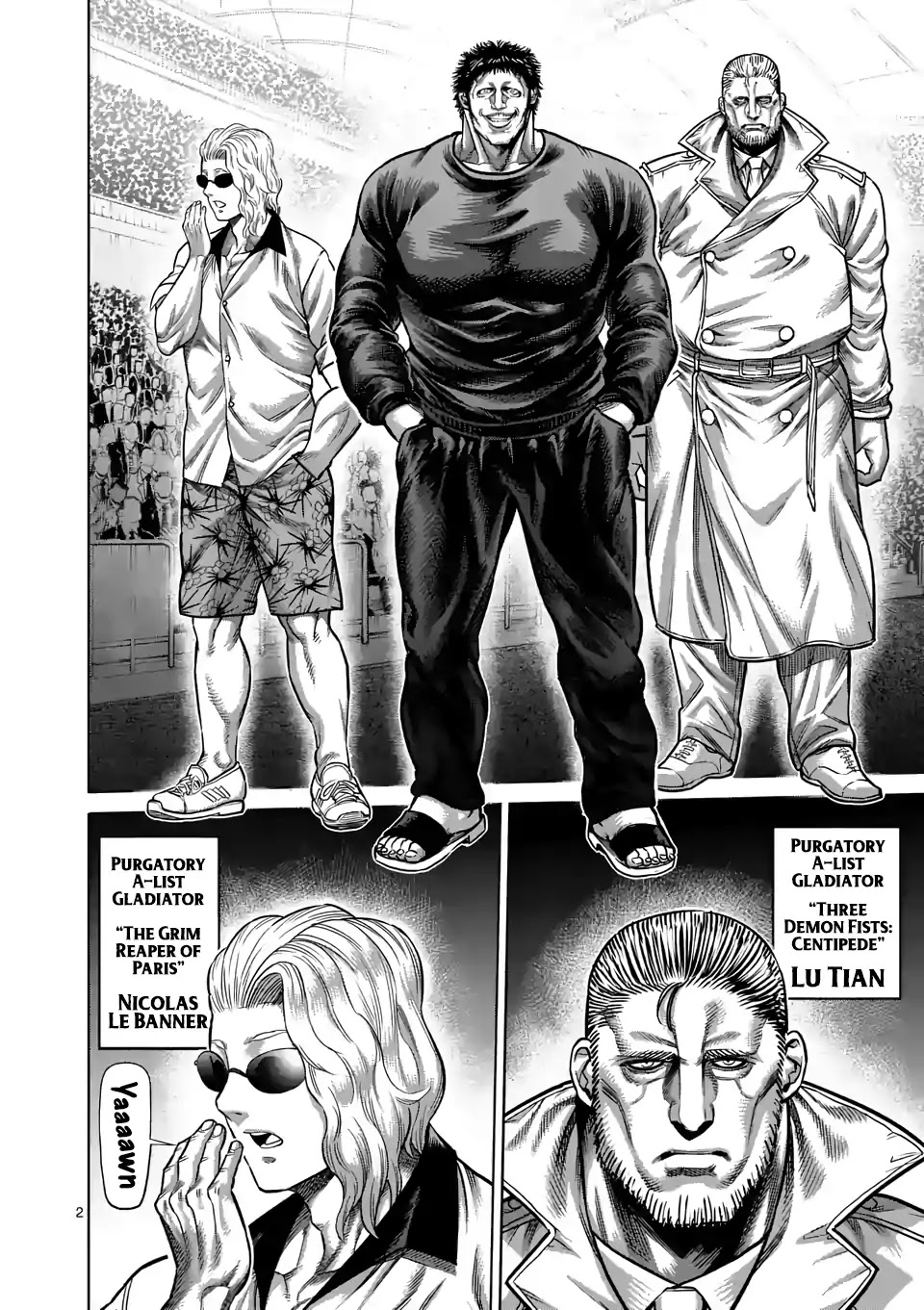 Kengan Omega Chapter 32 page 2 - Chapter 32: Traitor