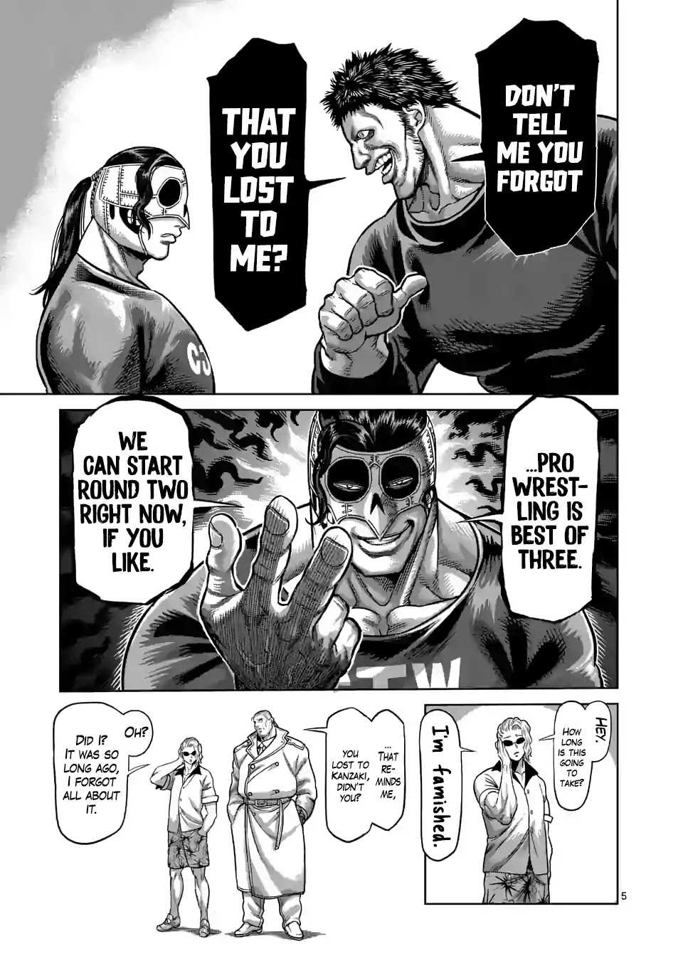 Kengan Omega Chapter 32 page 5 - Chapter 32: Traitor