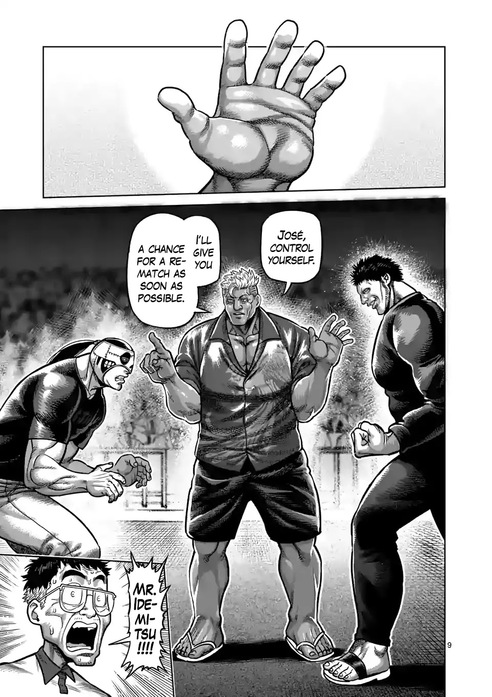 Kengan Omega Chapter 32 page 9 - Chapter 32: Traitor