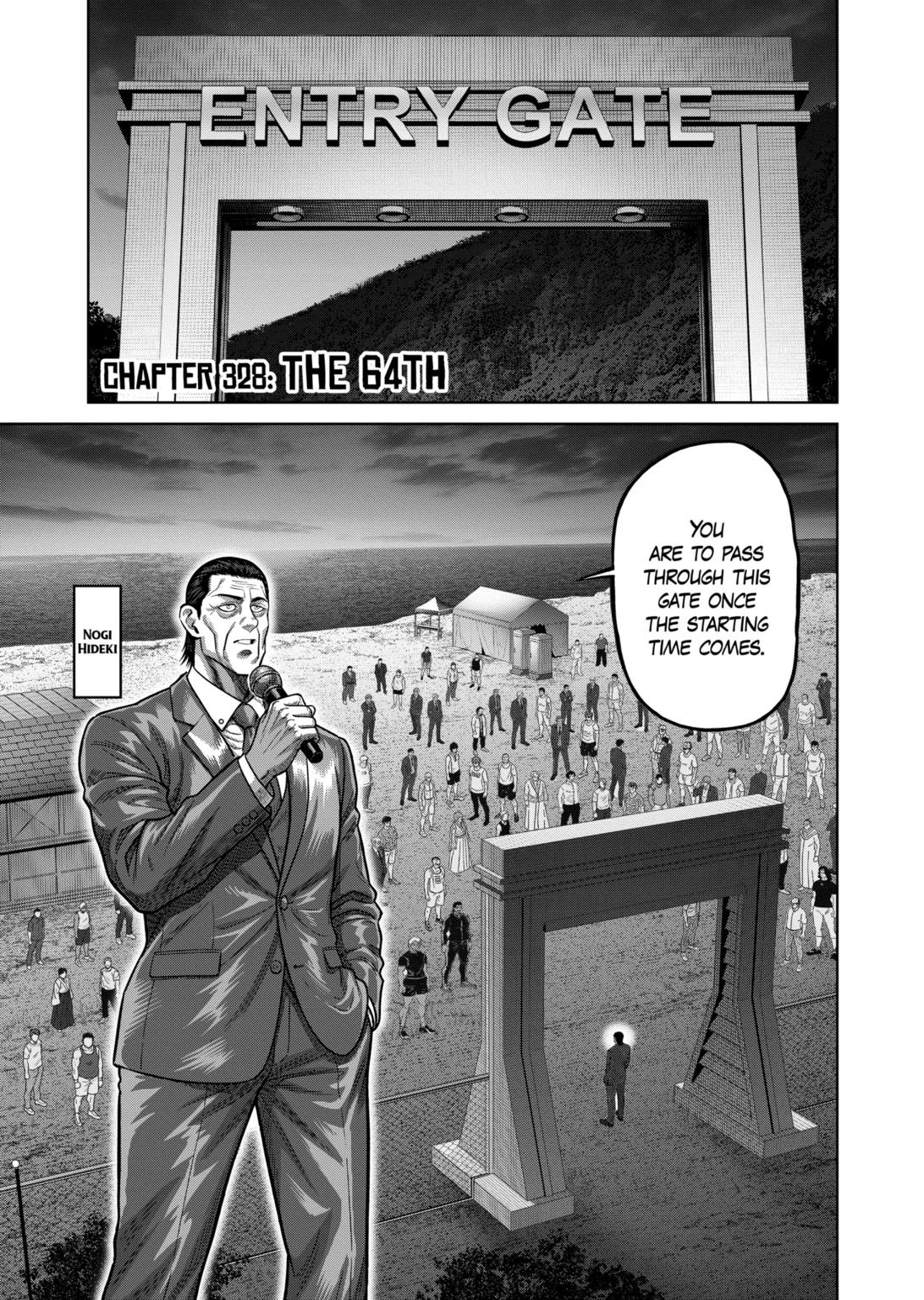 Kengan Omega Chapter 328 page 1 - Chapter 328