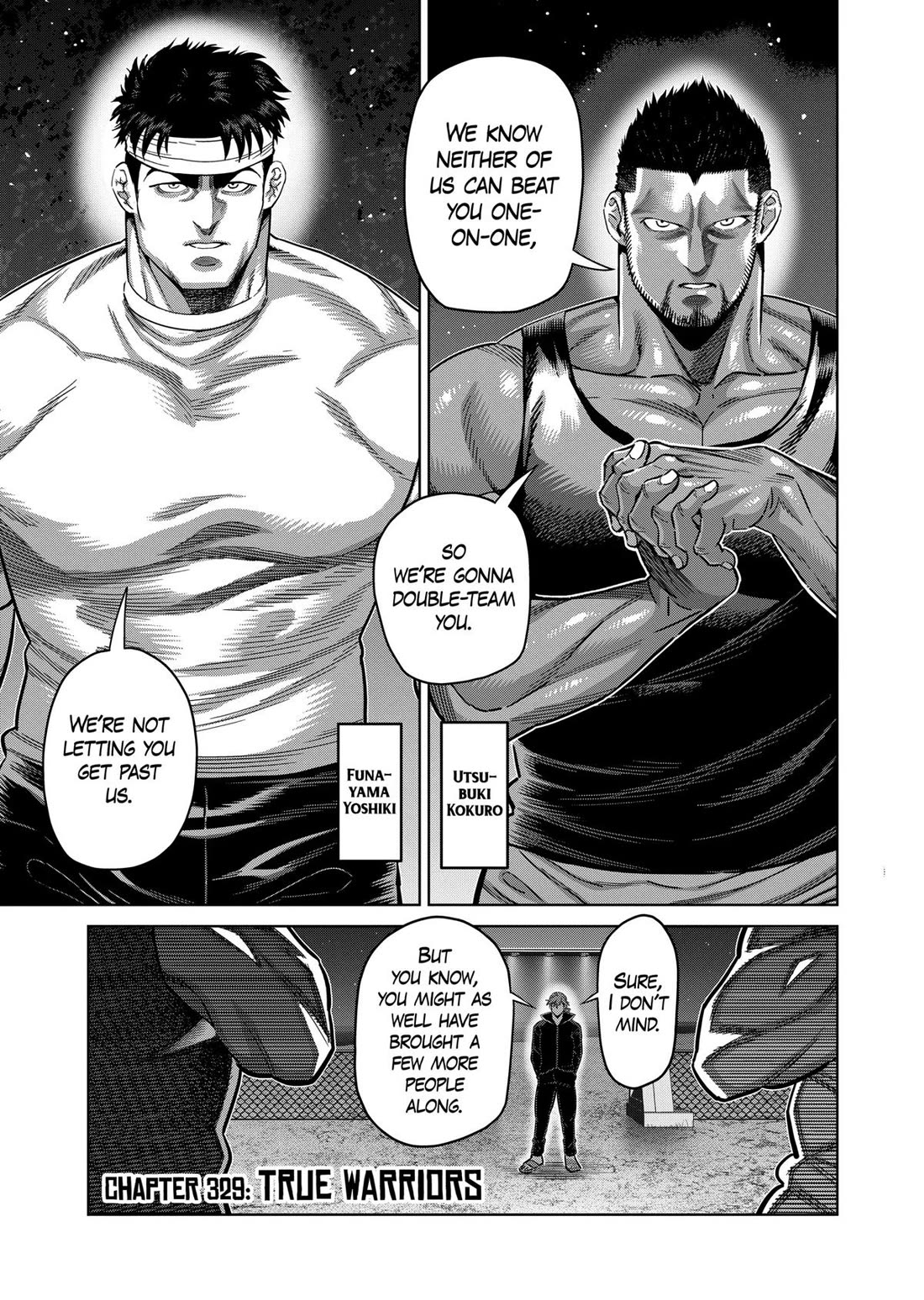 Kengan Omega Chapter 329 page 1 - Chapter 329