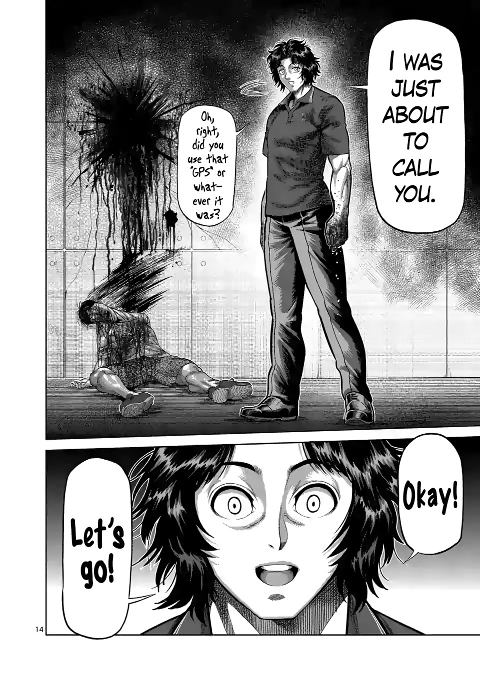 Kengan Omega Chapter 33 page 14 - Chapter 33: Two More Days