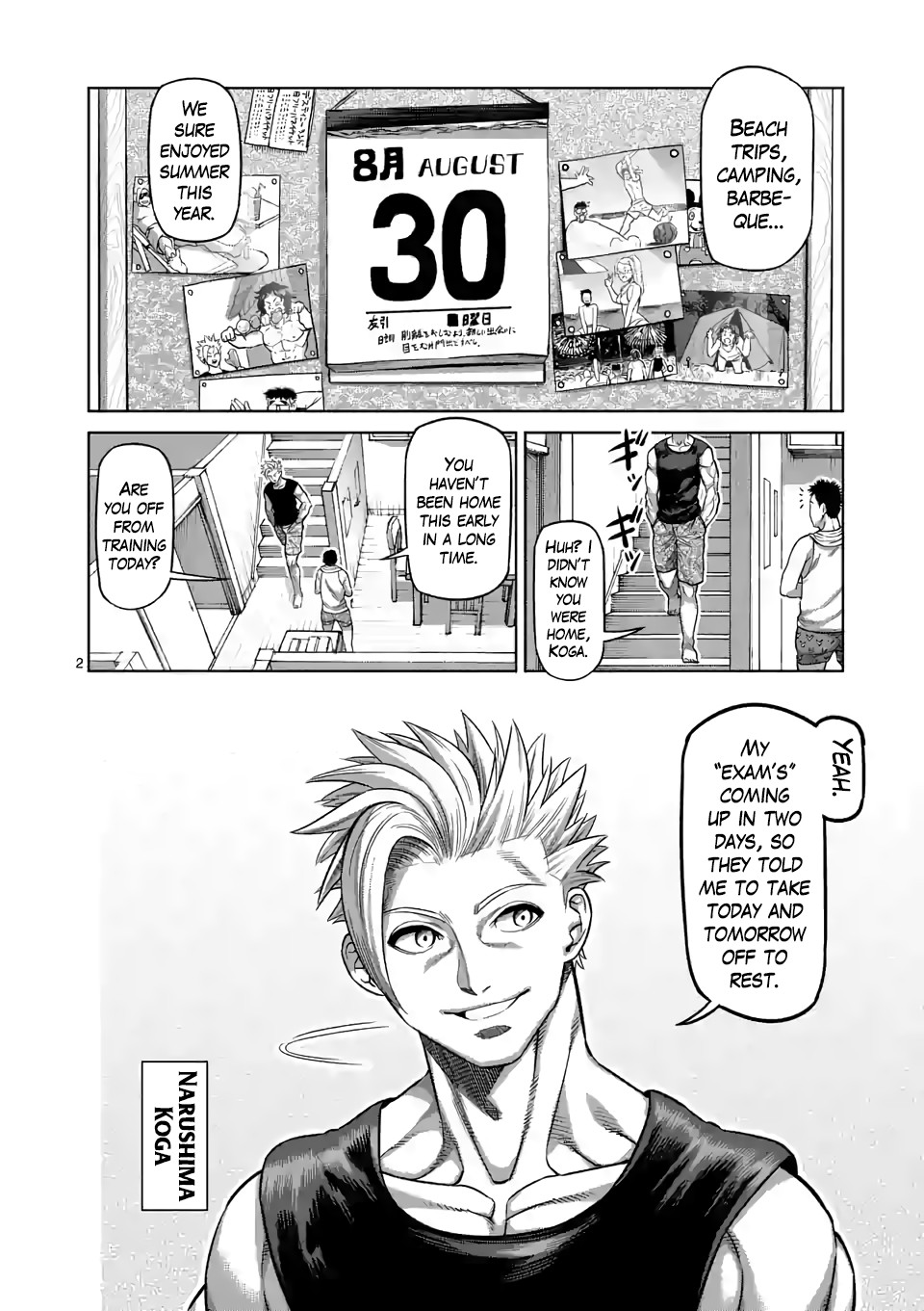 Kengan Omega Chapter 33 page 2 - Chapter 33: Two More Days