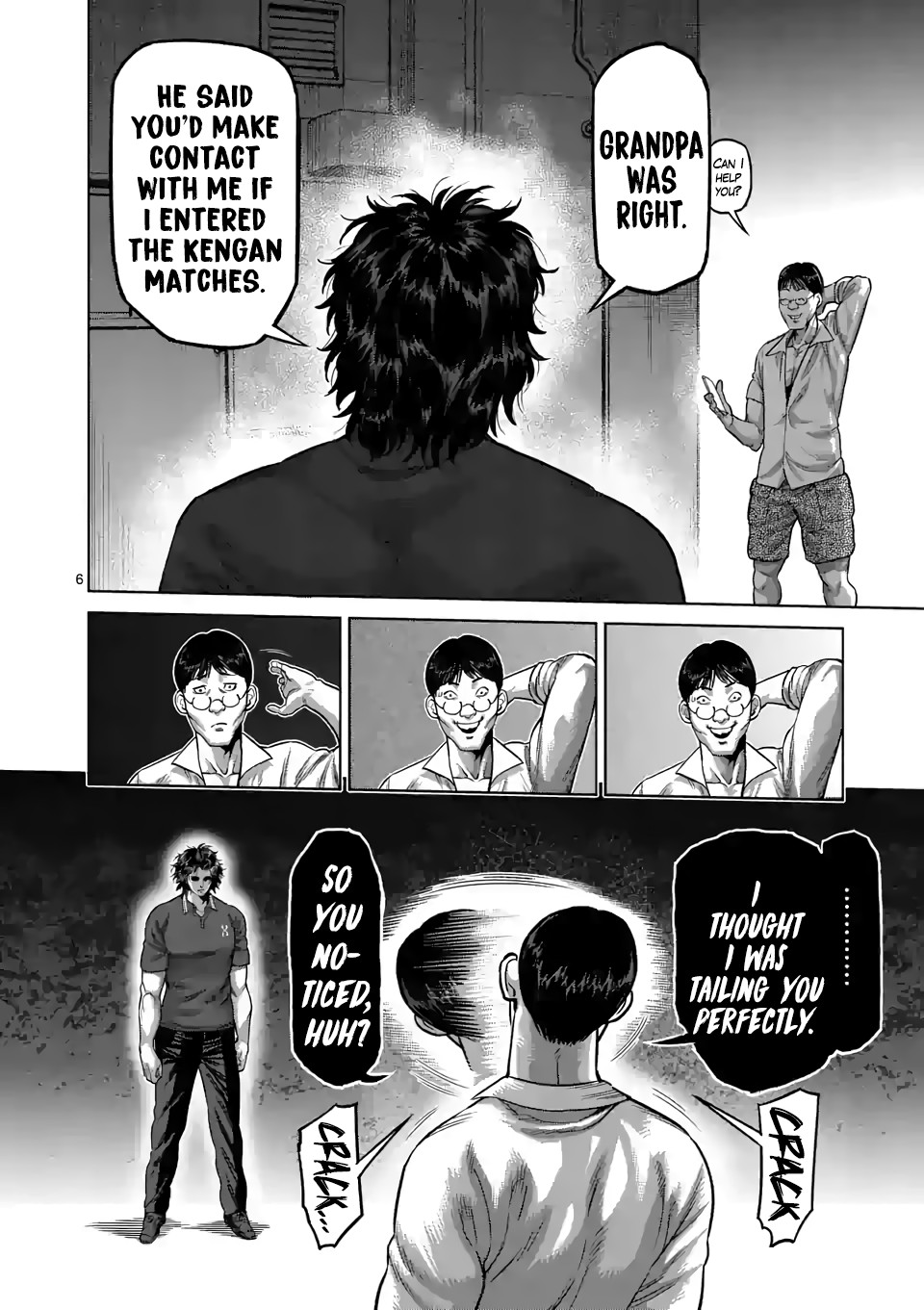 Kengan Omega Chapter 33 page 6 - Chapter 33: Two More Days