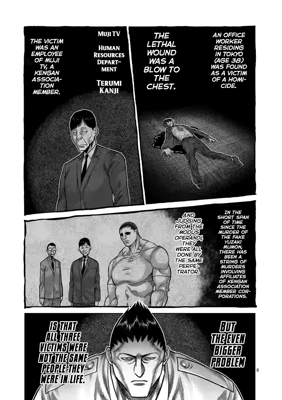 Kengan Omega Chapter 33 page 9 - Chapter 33: Two More Days