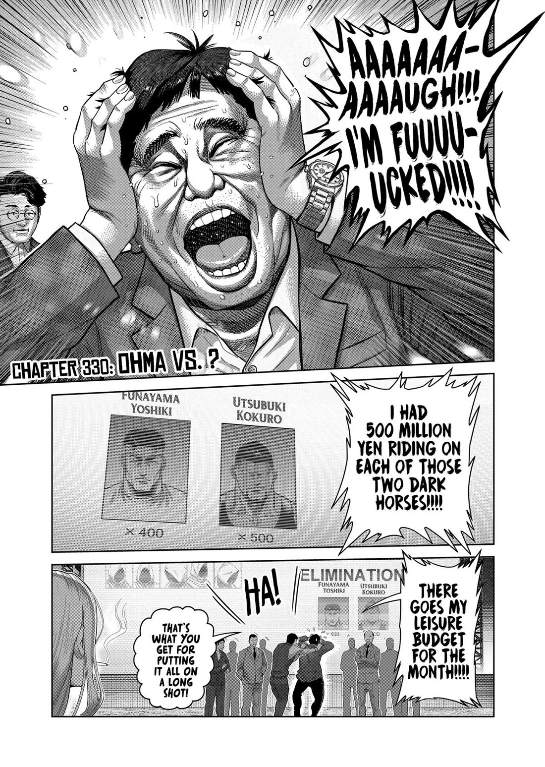 Kengan Omega Chapter 330 page 1 - Chapter 330