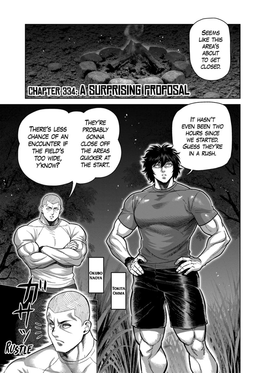 Kengan Omega Chapter 334 page 1 - Chapter 334
