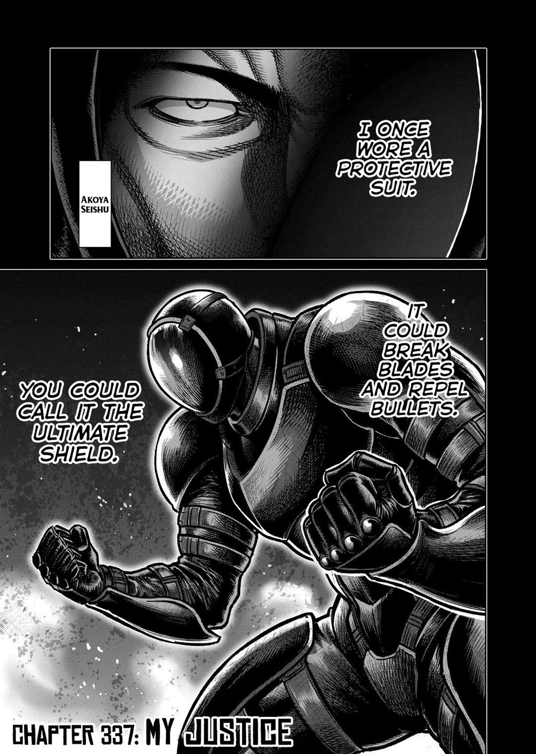 Kengan Omega Chapter 337 page 1 - Chapter 337