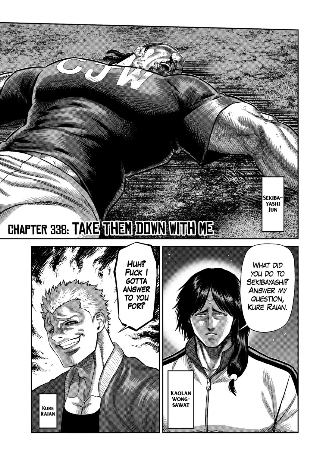 Kengan Omega Chapter 338 page 1 - Chapter 338