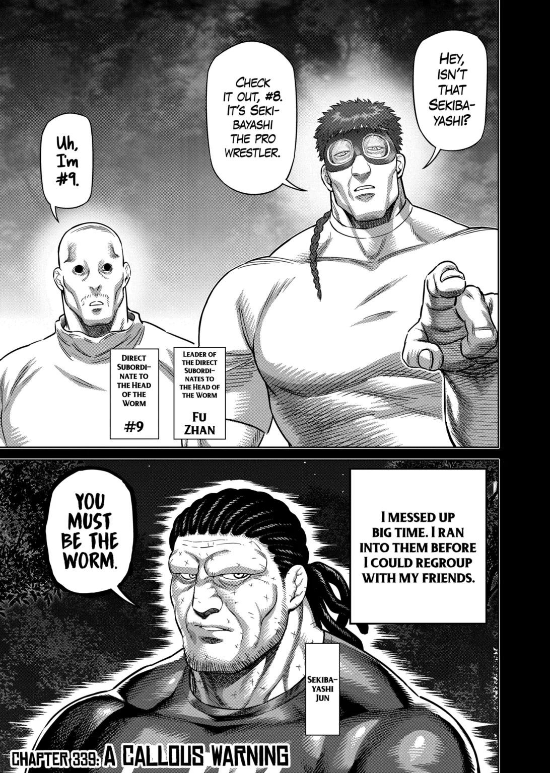 Kengan Omega Chapter 339 page 1 - Chapter 339