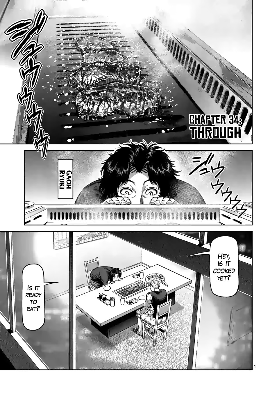Kengan Omega Chapter 34 page 1 - Chapter 34: Through