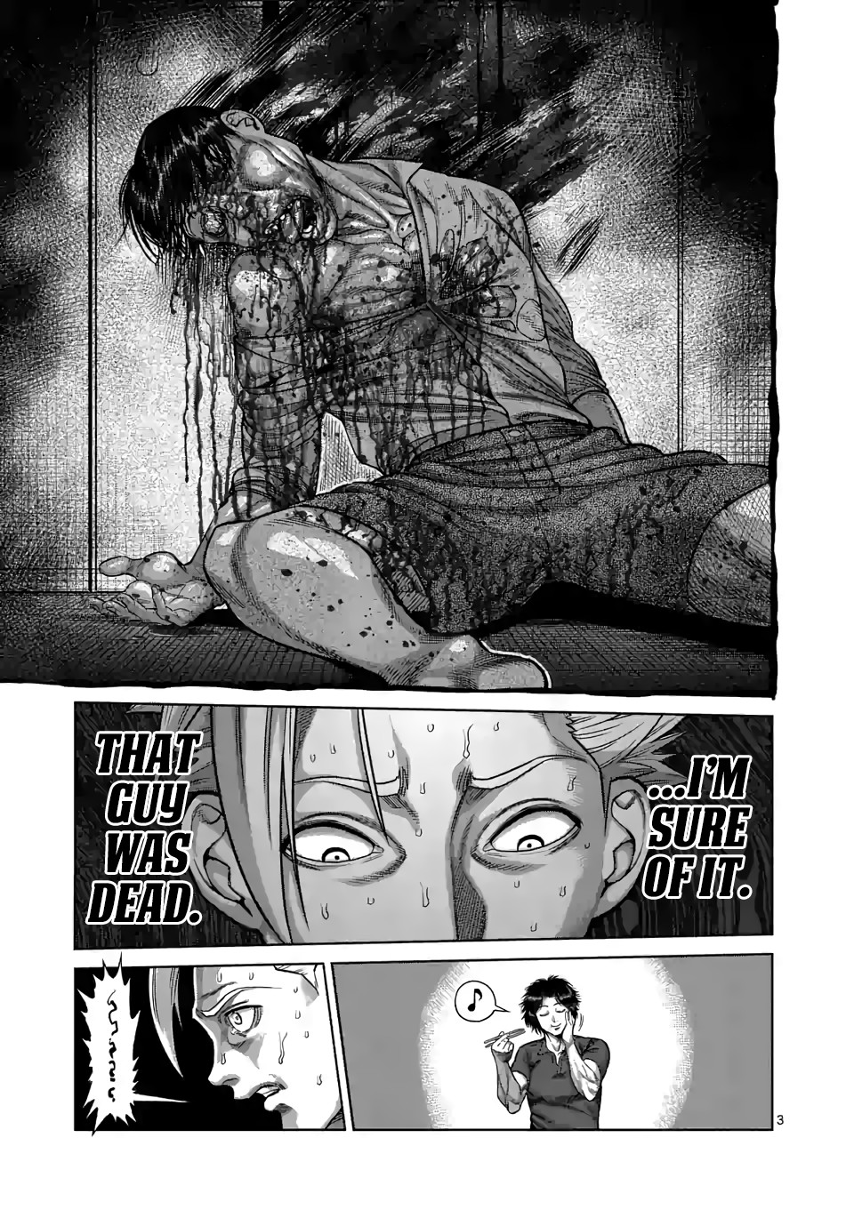 Kengan Omega Chapter 34 page 3 - Chapter 34: Through