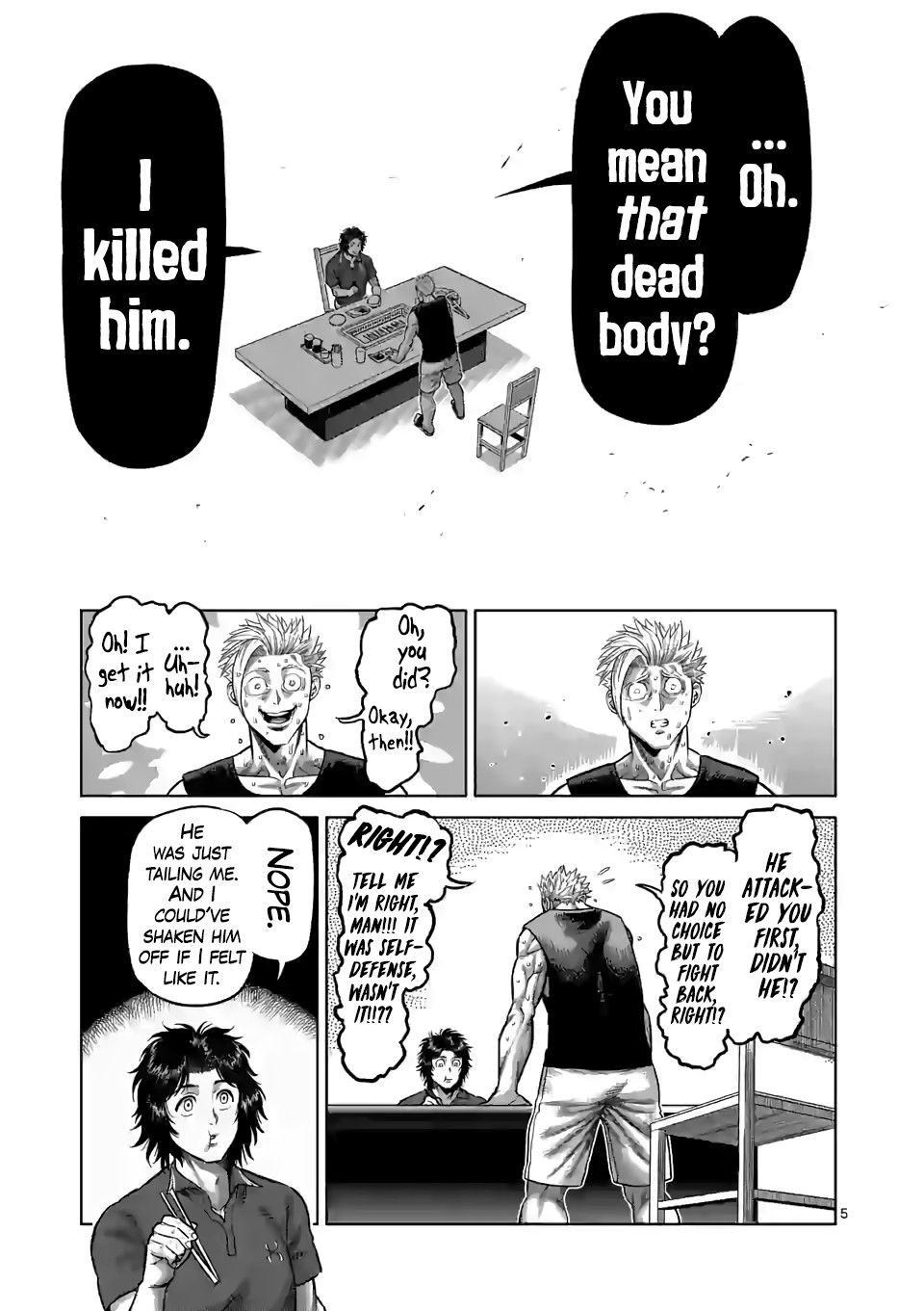 Kengan Omega Chapter 34 page 5 - Chapter 34: Through