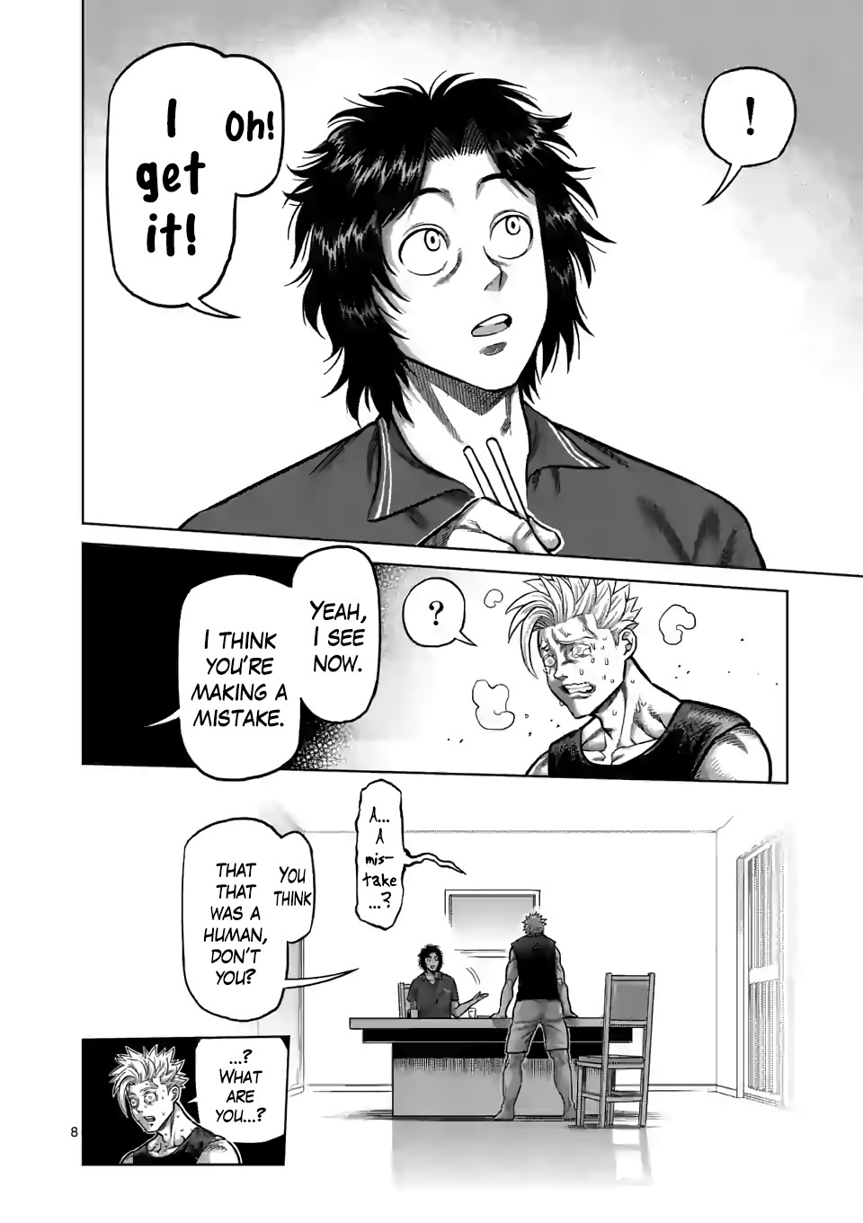 Kengan Omega Chapter 34 page 8 - Chapter 34: Through