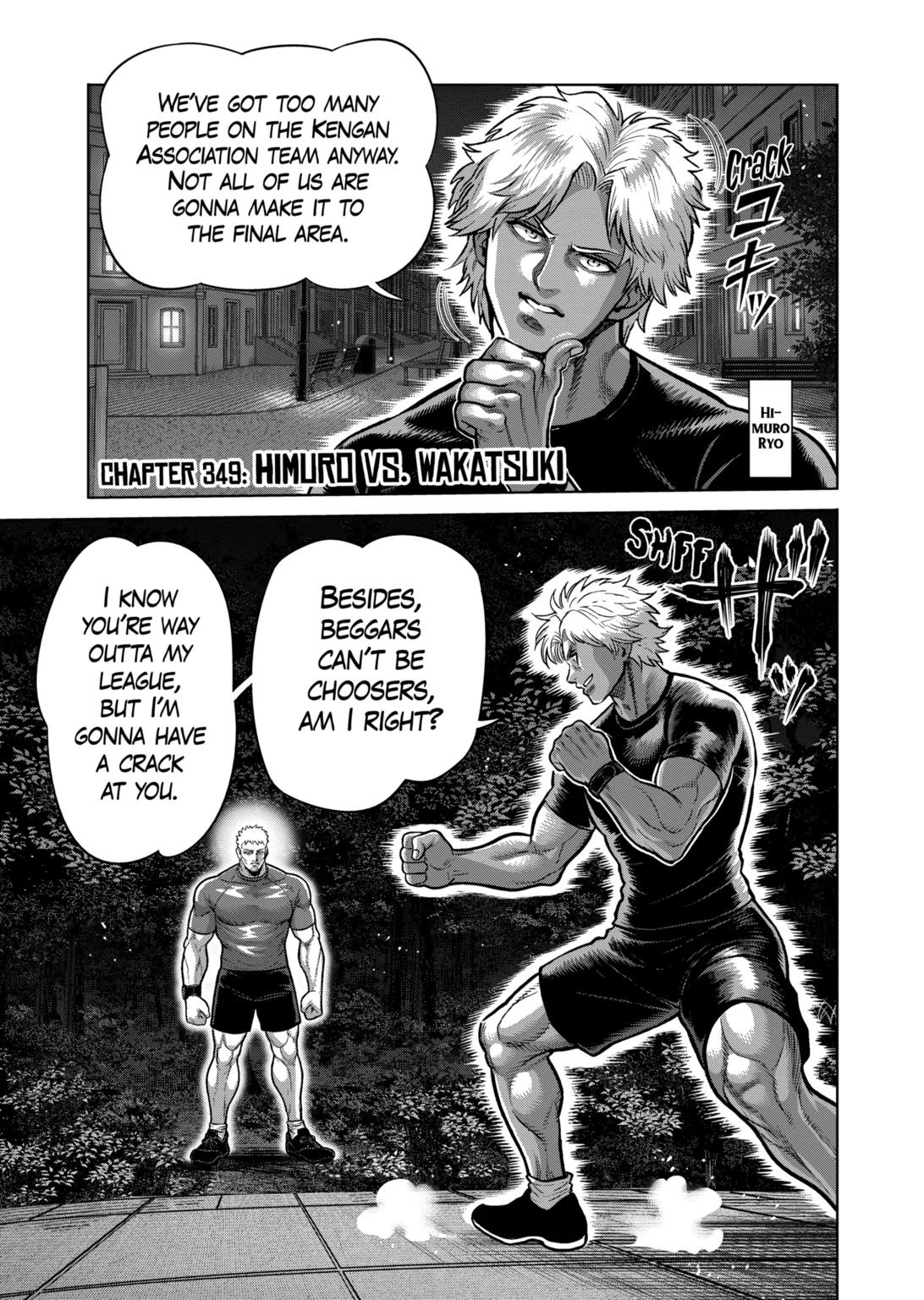 Kengan Omega Chapter 349 page 1 - Chapter 349