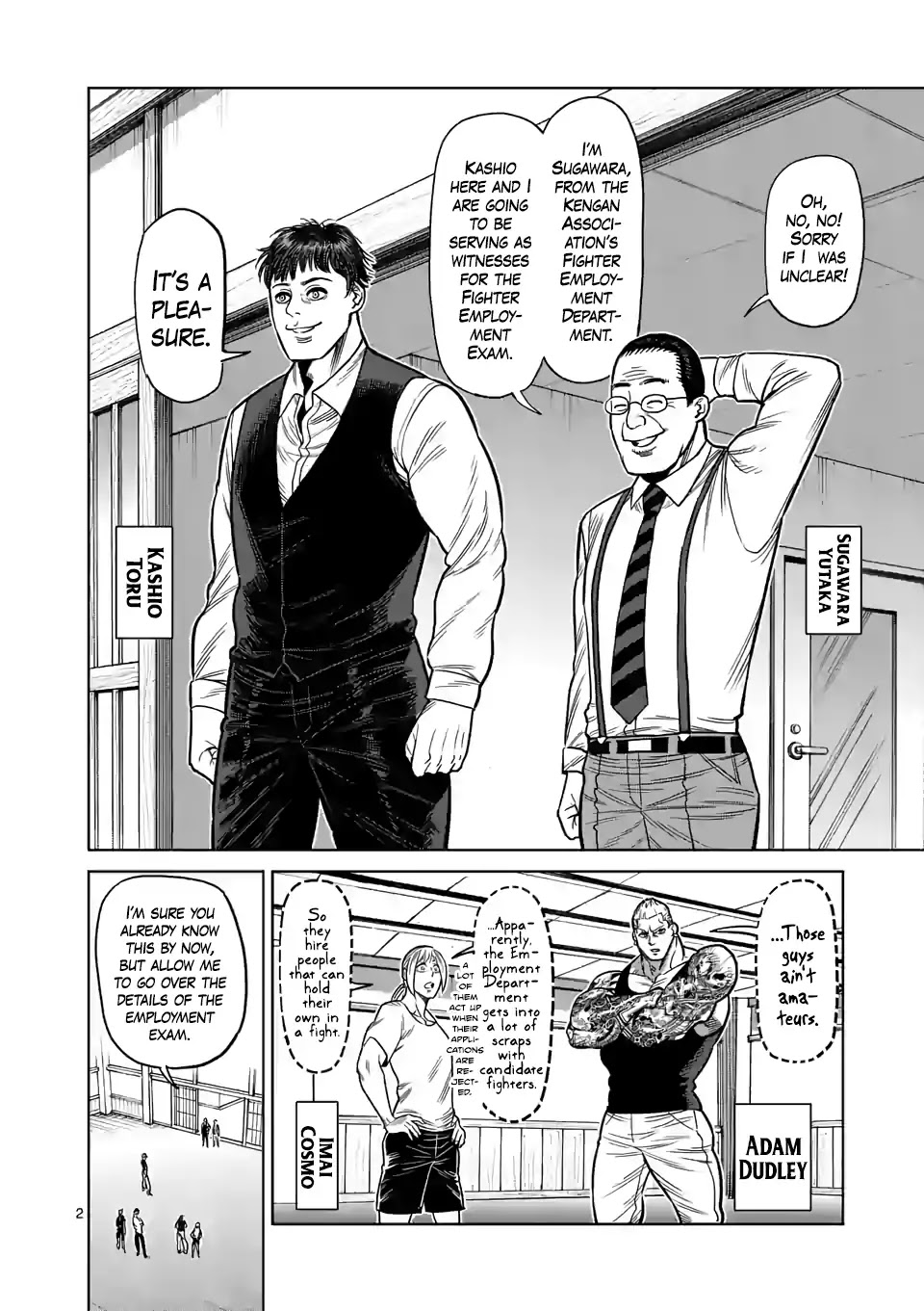 Kengan Omega Chapter 35 page 2 - Chapter 35: Unleashed