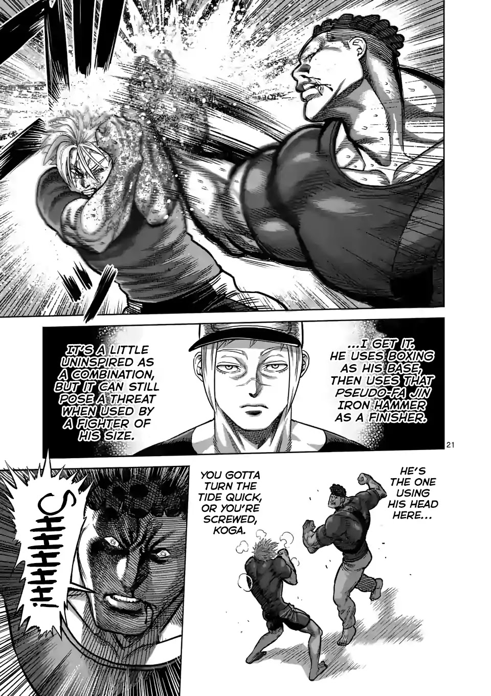 Kengan Omega Chapter 35 page 21 - Chapter 35: Unleashed