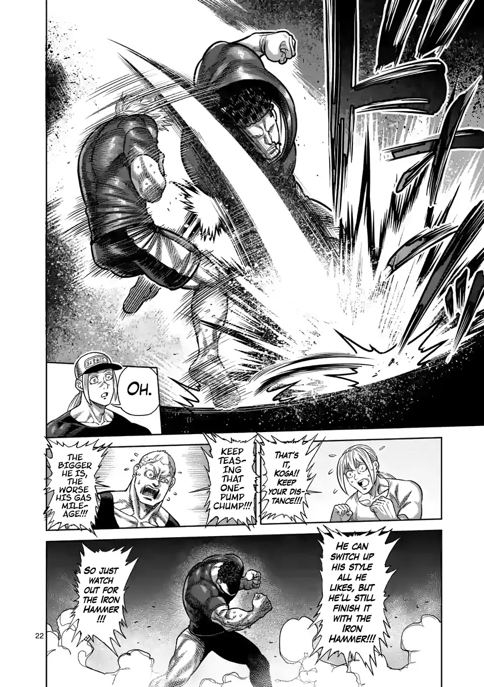 Kengan Omega Chapter 35 page 22 - Chapter 35: Unleashed