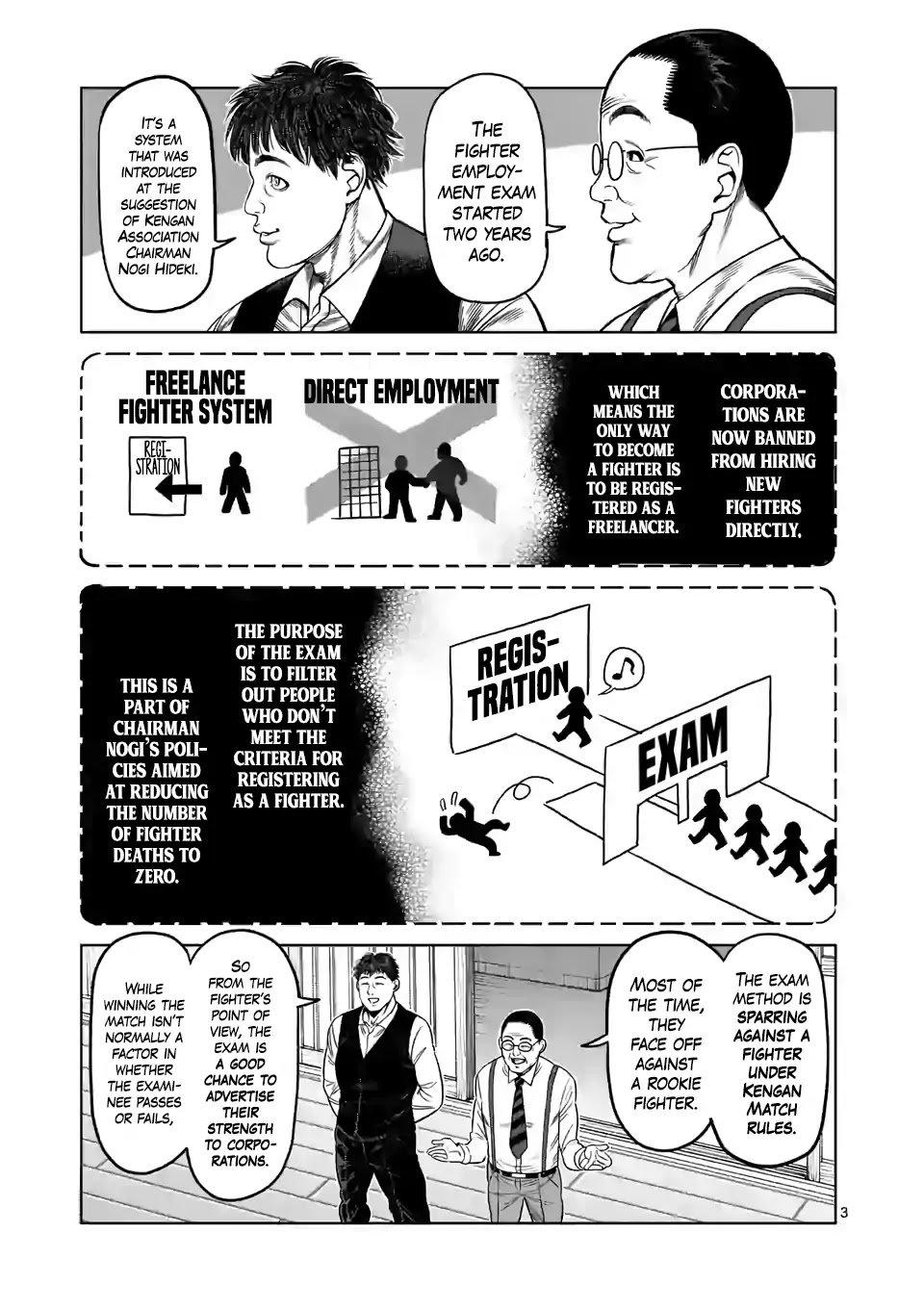 Kengan Omega Chapter 35 page 3 - Chapter 35: Unleashed