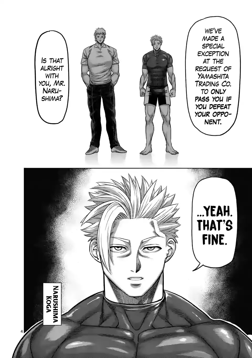 Kengan Omega Chapter 35 page 4 - Chapter 35: Unleashed