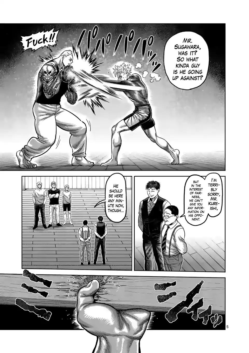 Kengan Omega Chapter 35 page 5 - Chapter 35: Unleashed