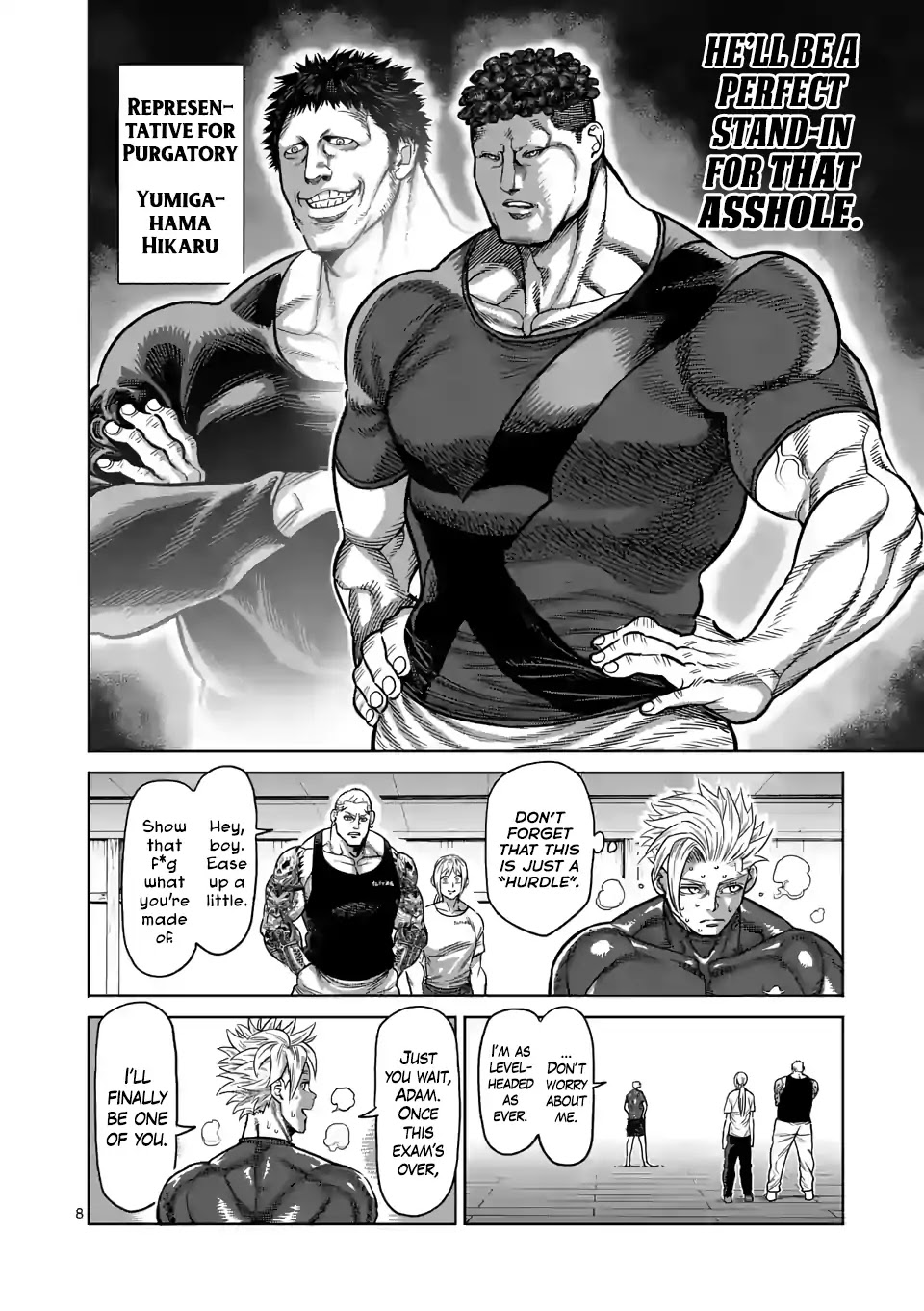 Kengan Omega Chapter 35 page 8 - Chapter 35: Unleashed