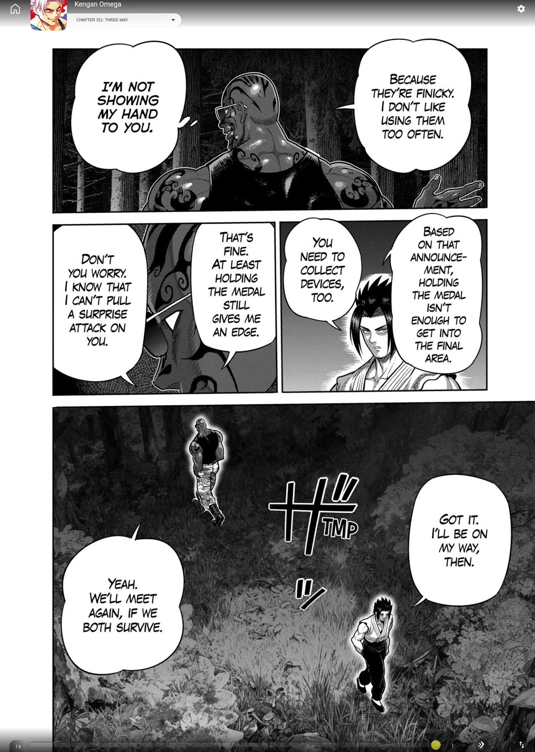 Kengan Omega Chapter 351 page 2 - Chapter 351