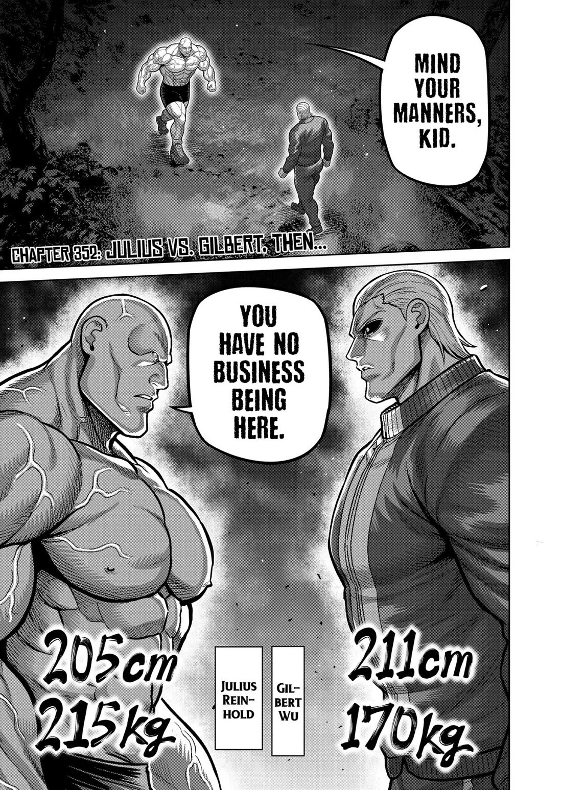 Kengan Omega Chapter 352 page 1 - Chapter 352