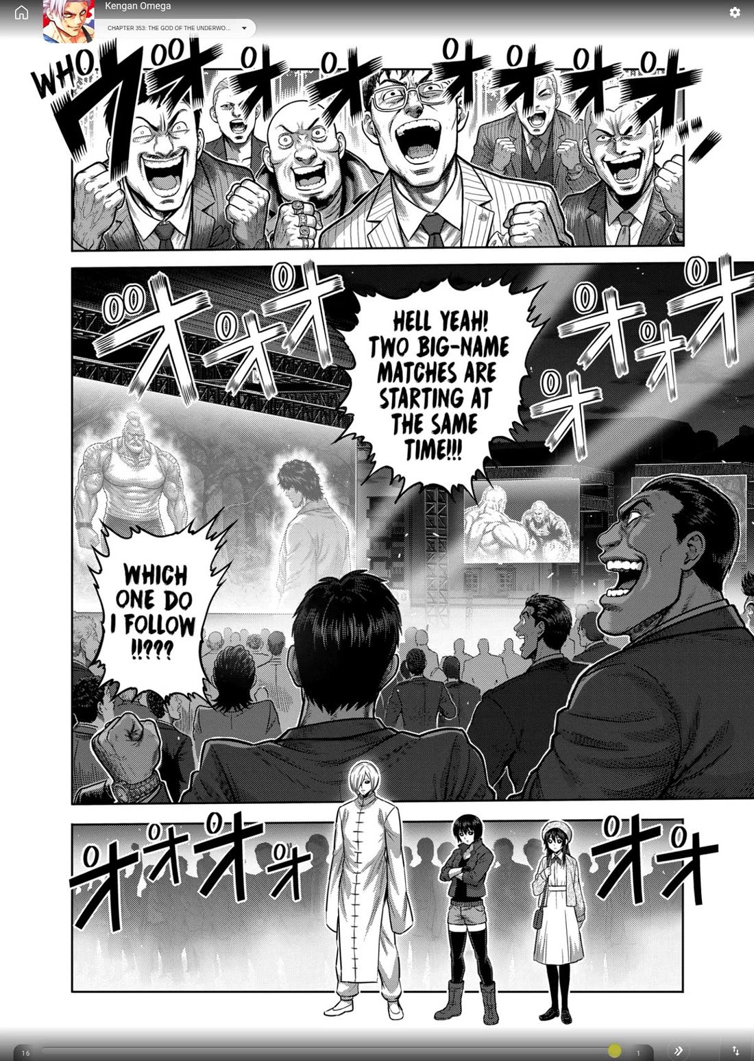 Kengan Omega Chapter 353 page 2 - Chapter 353