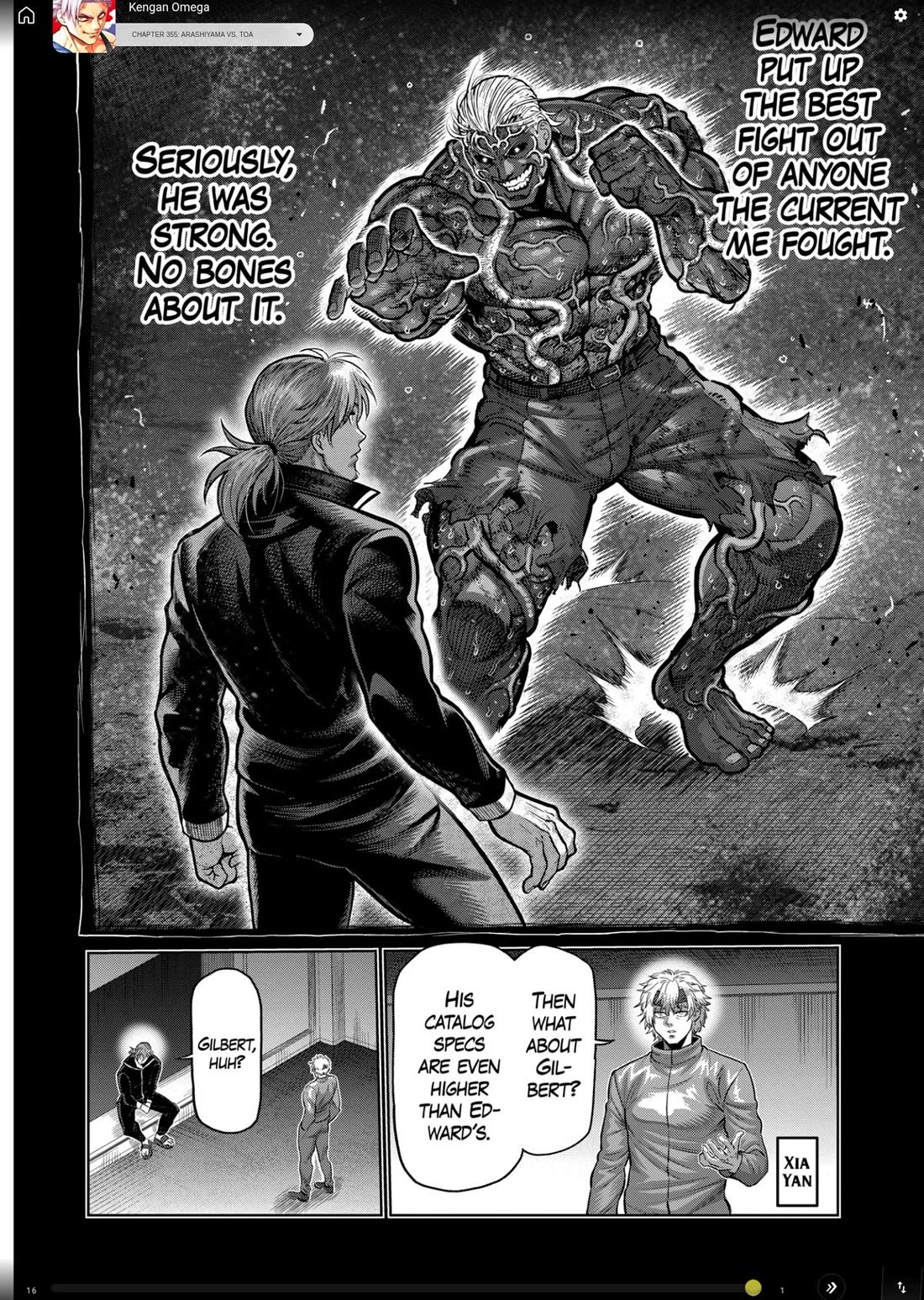 Kengan Omega Chapter 355 page 2 - Chapter 355