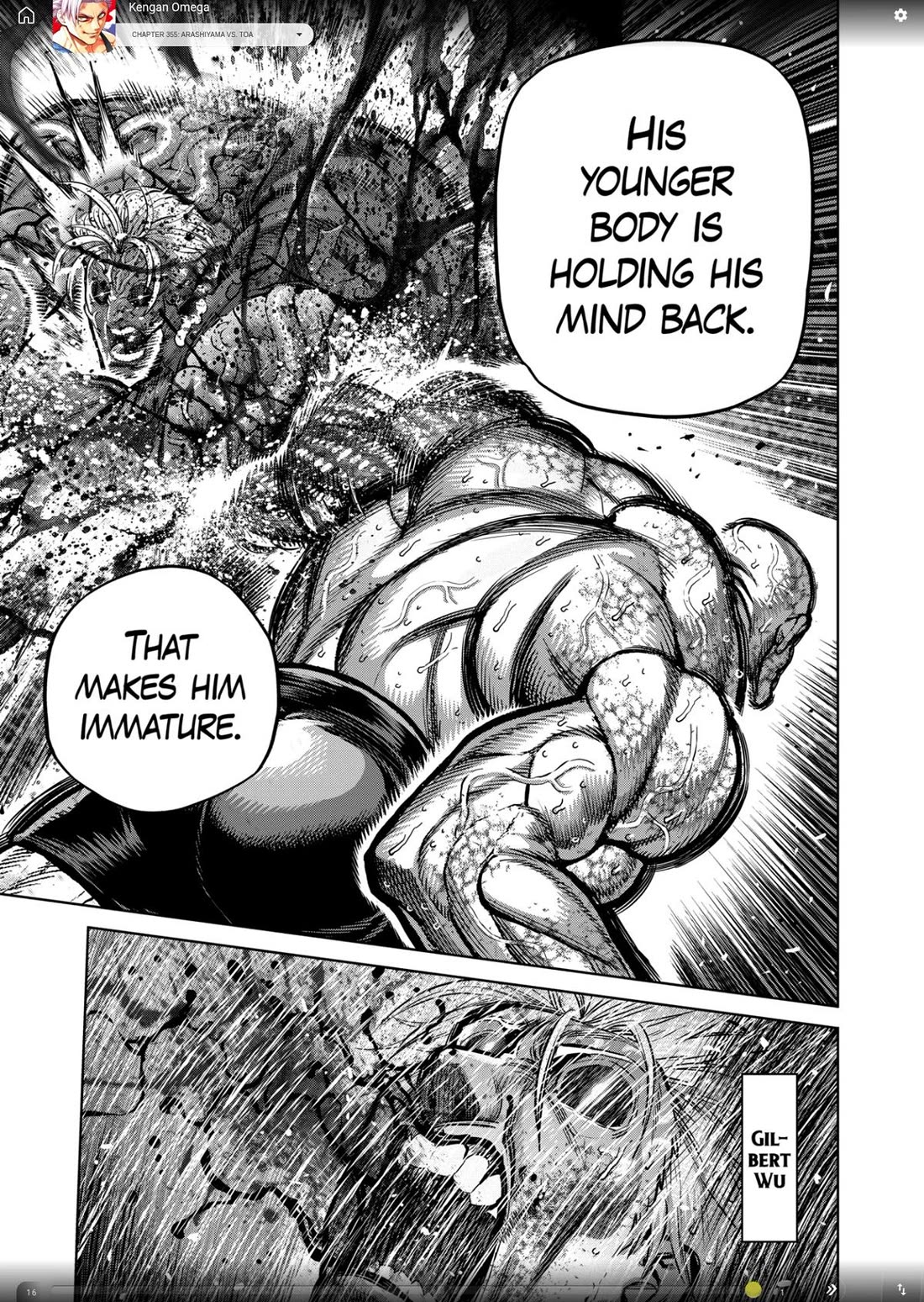 Kengan Omega Chapter 355 page 3 - Chapter 355