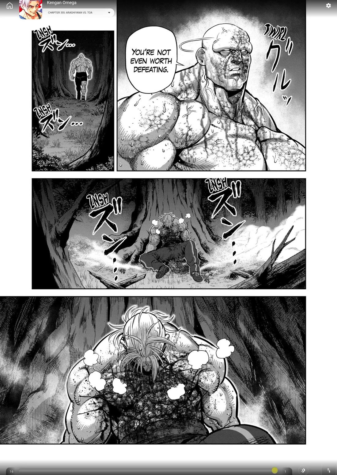 Kengan Omega Chapter 355 page 5 - Chapter 355