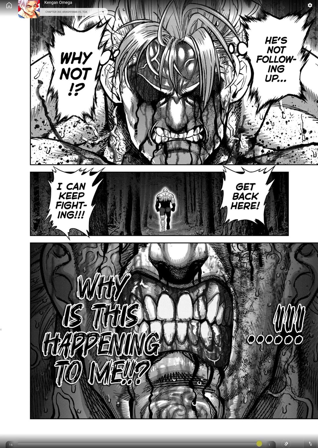 Kengan Omega Chapter 355 page 6 - Chapter 355