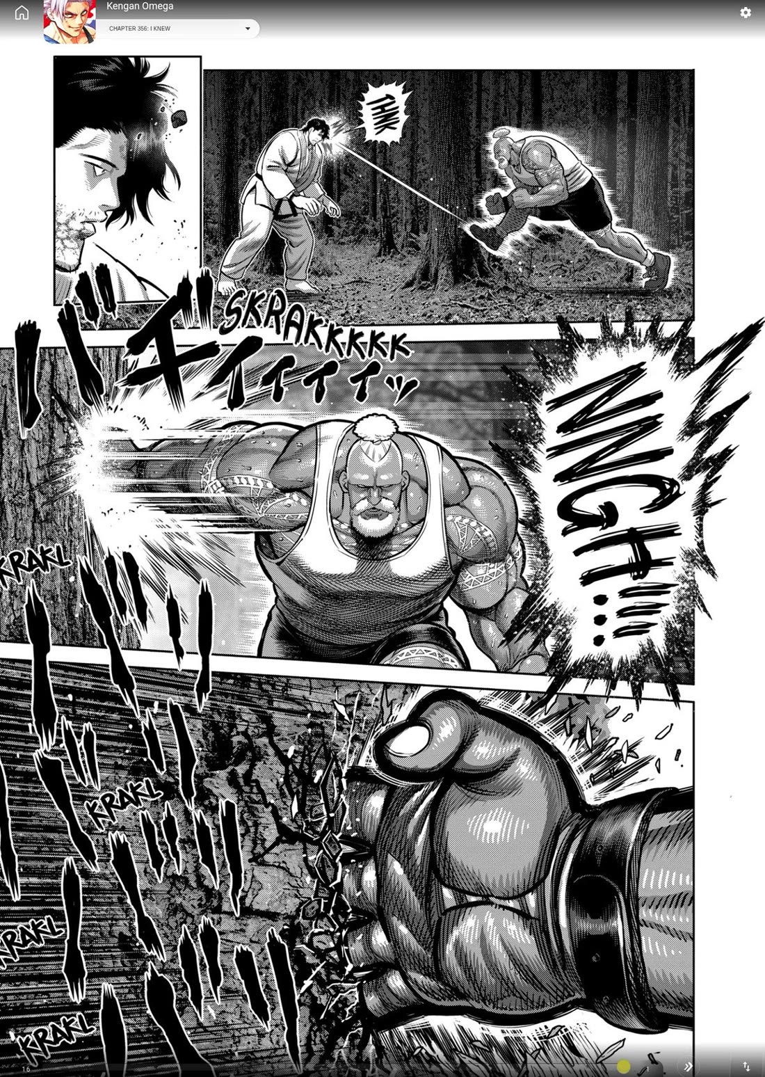 Kengan Omega Chapter 356 page 3 - Chapter 356