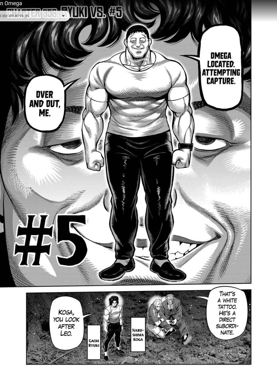 Kengan Omega Chapter 358 page 1 - Chapter 358