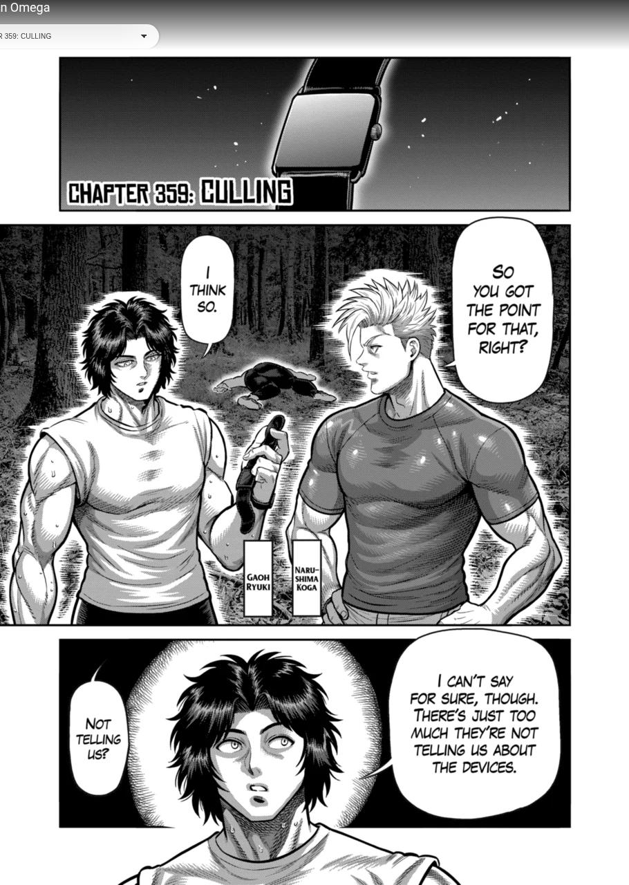Kengan Omega Chapter 359 page 1 - Chapter 359