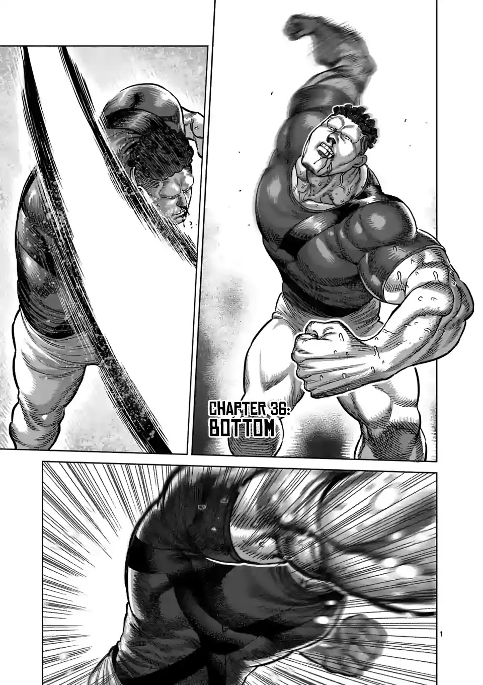 Kengan Omega Chapter 36 page 1 - Chapter 36: Bottom
