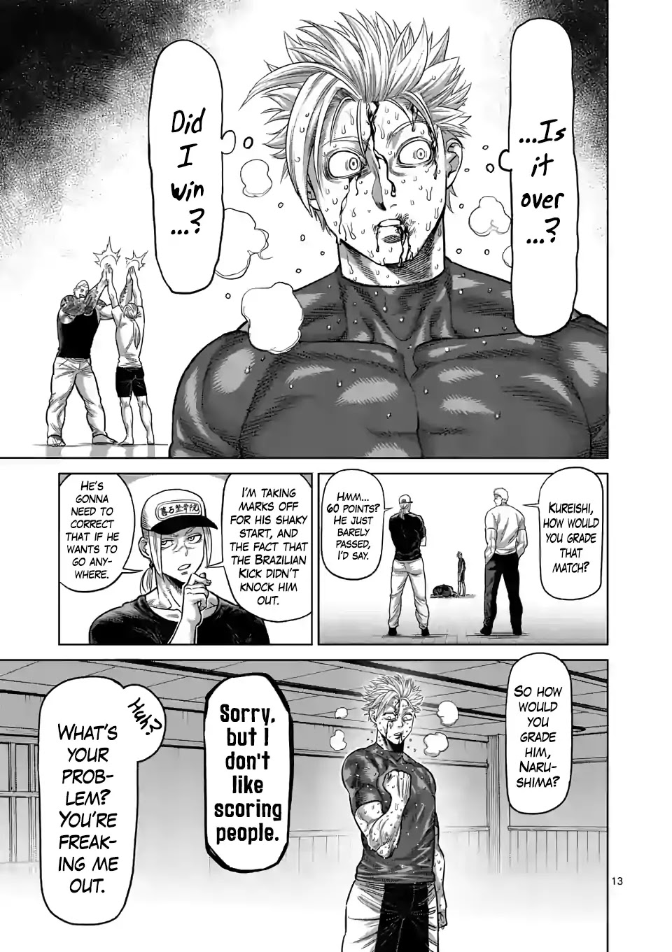 Kengan Omega Chapter 36 page 13 - Chapter 36: Bottom