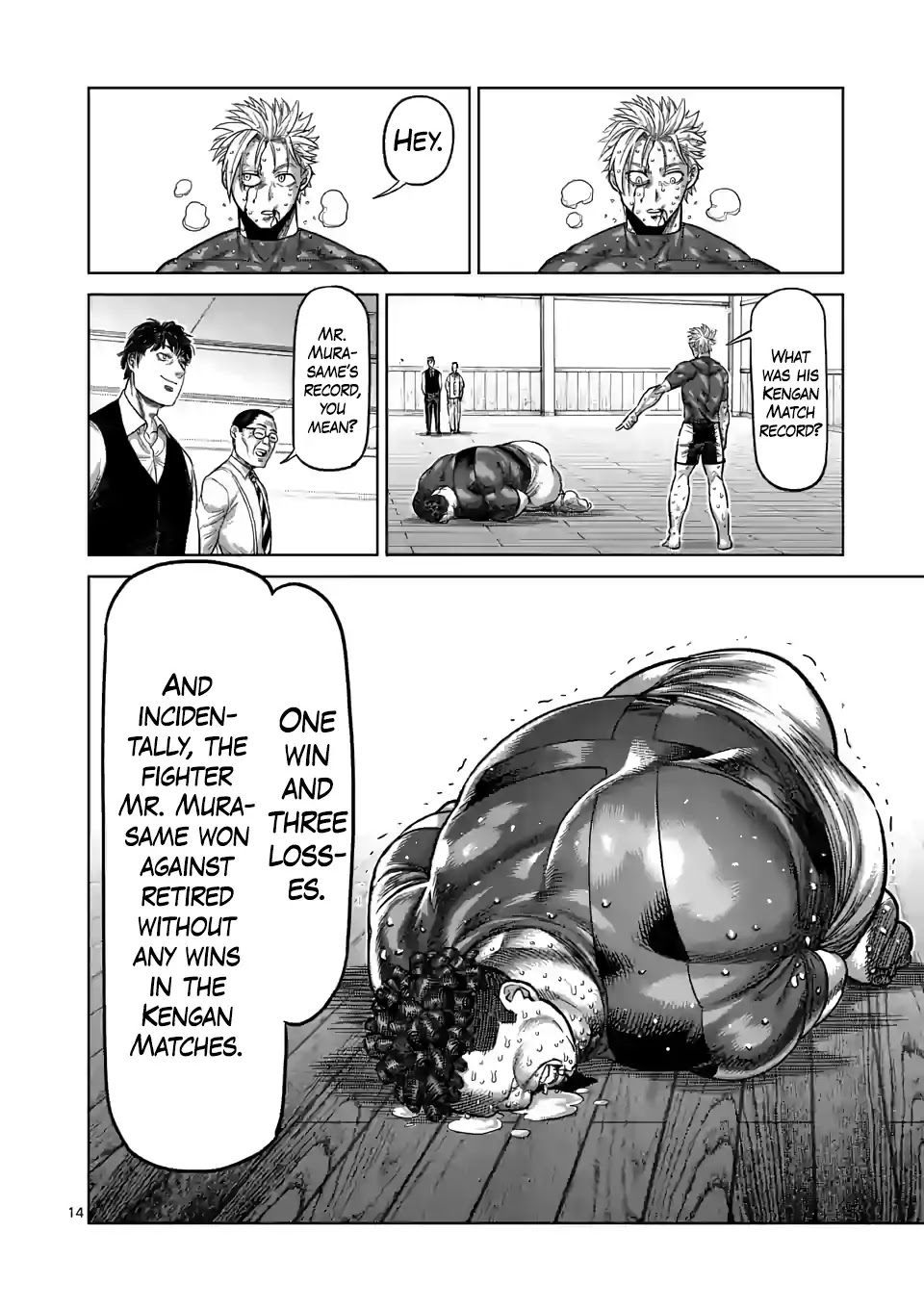 Kengan Omega Chapter 36 page 14 - Chapter 36: Bottom