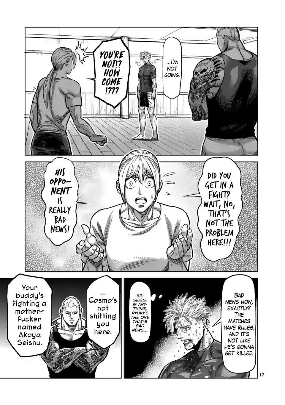 Kengan Omega Chapter 36 page 17 - Chapter 36: Bottom