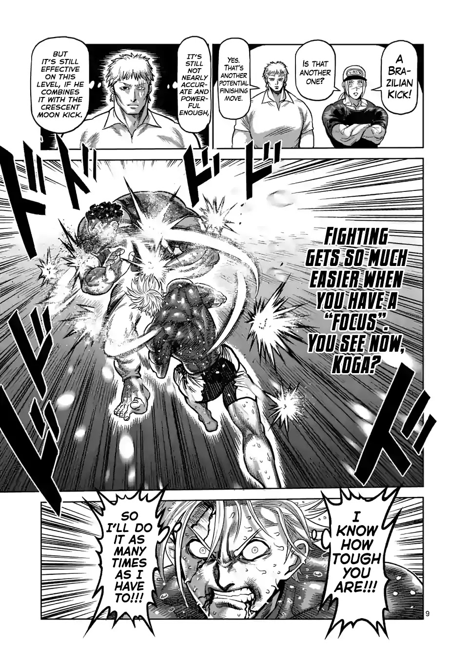 Kengan Omega Chapter 36 page 9 - Chapter 36: Bottom