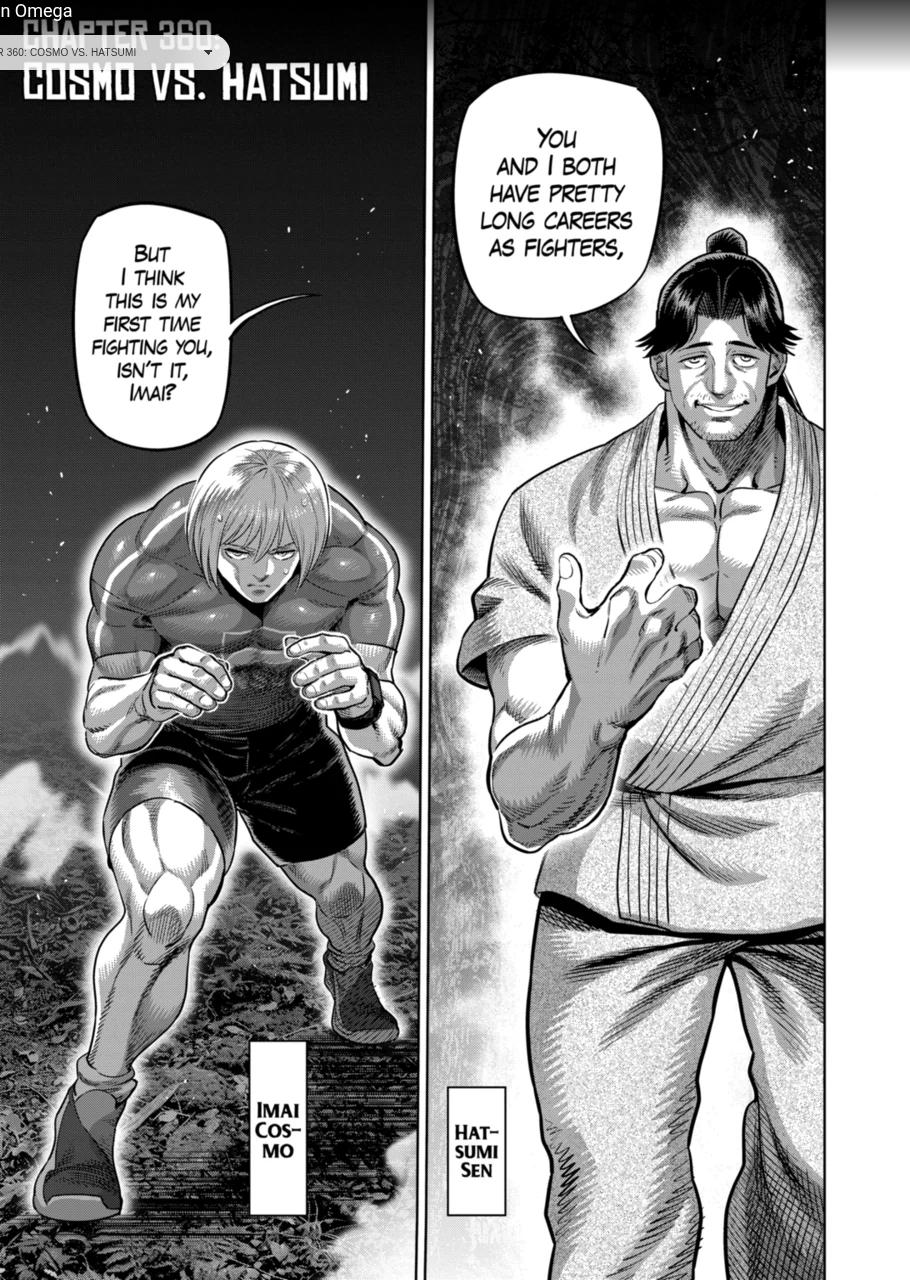 Kengan Omega Chapter 360 page 1 - Chapter 360