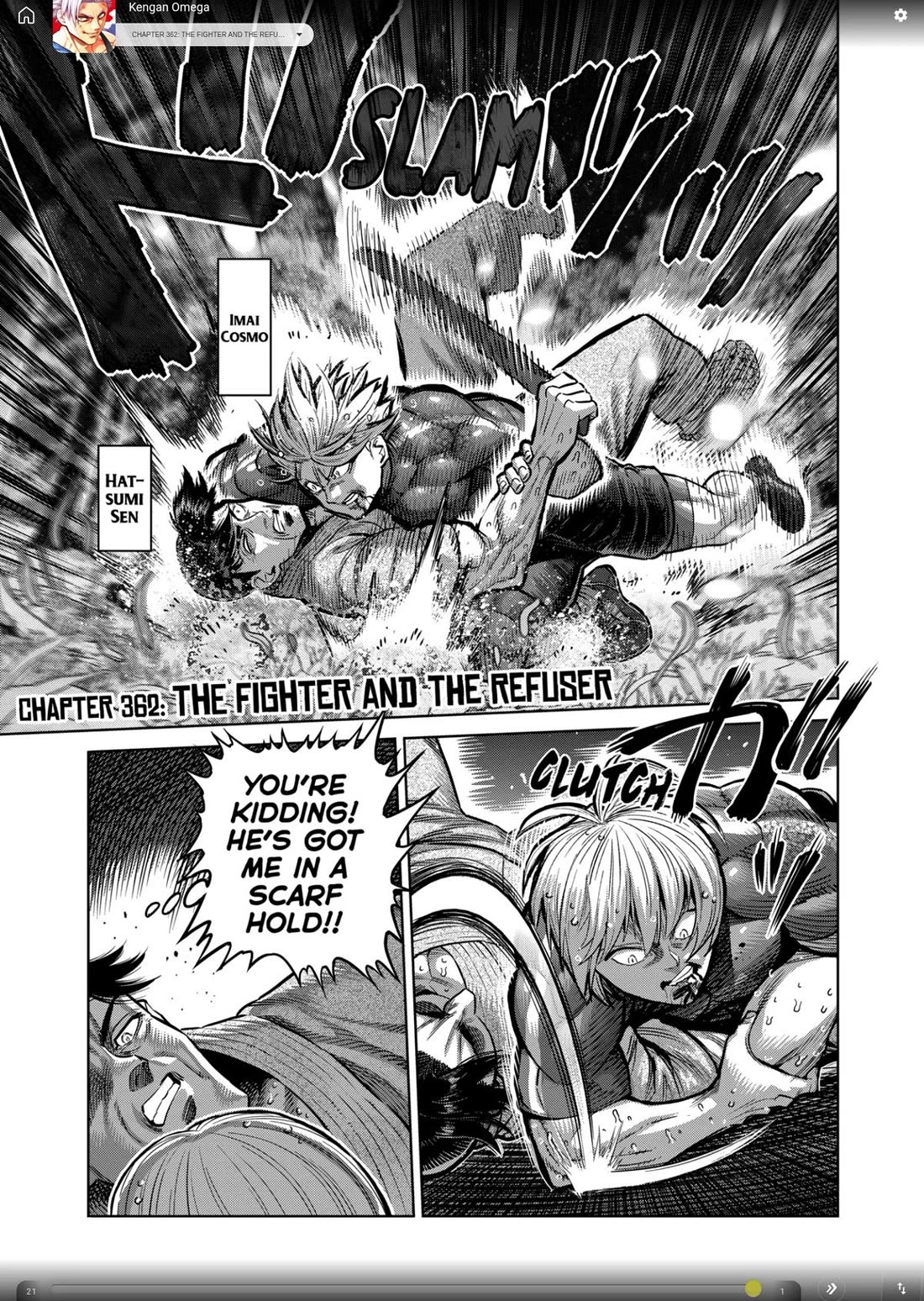 Kengan Omega Chapter 362 page 1 - Chapter 362
