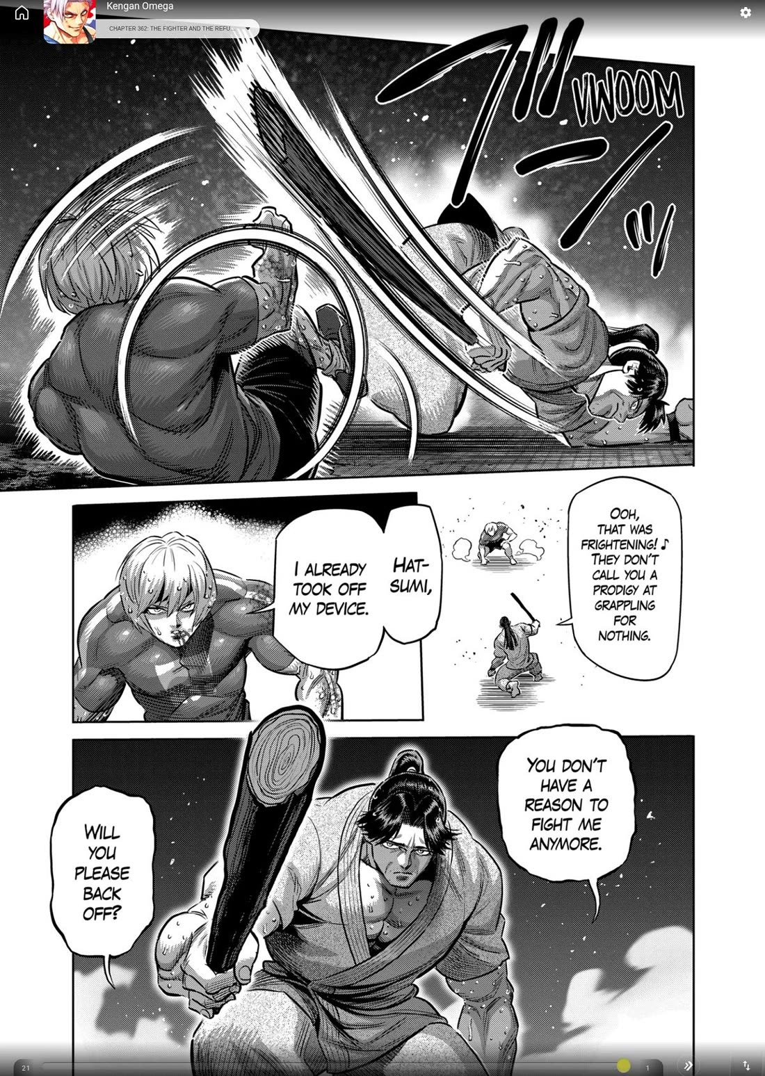 Kengan Omega Chapter 362 page 5 - Chapter 362